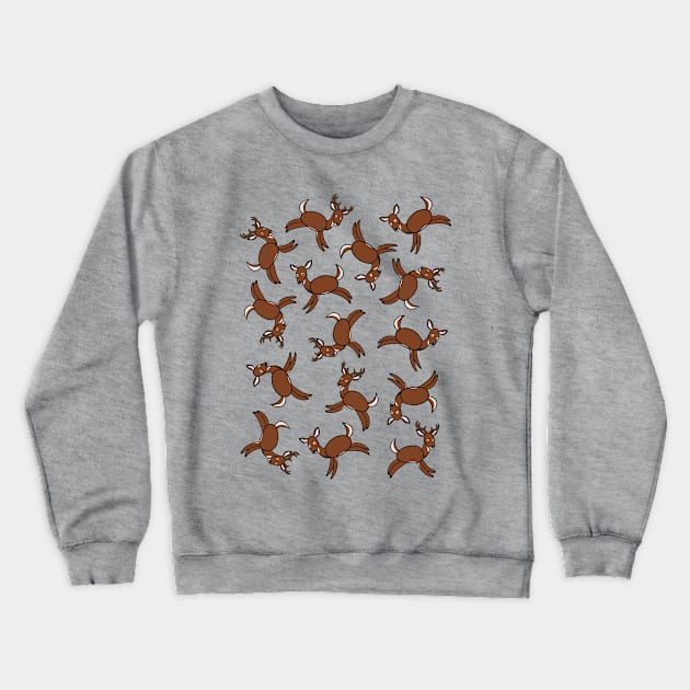 Deer! Crewneck Sweatshirt by Kashidoodles